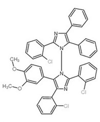 2,2',4-tris-(2-hlorfenil)-5-(3,4-dimetoksifenil)-4',5'-difenil-1,1'-biimidazols CAS 100486-97-3